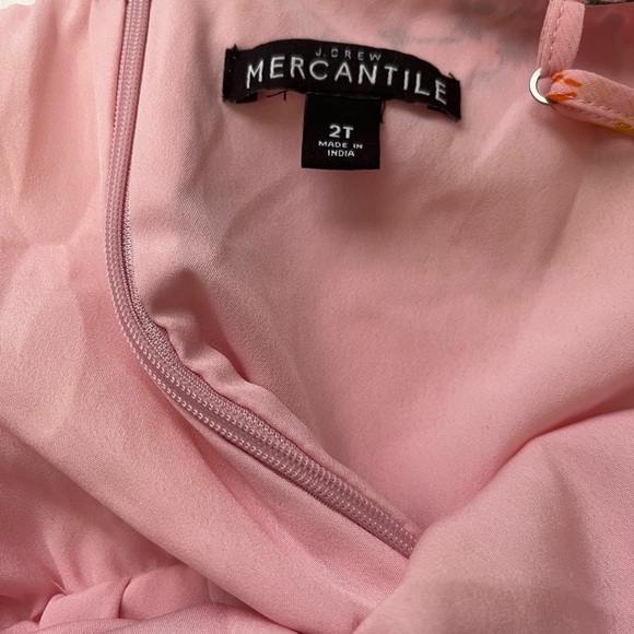 J. Crew Mercantile Pink Sunburst Tiered Bouquet Floral Maxi Dress - Picture 9 of 11